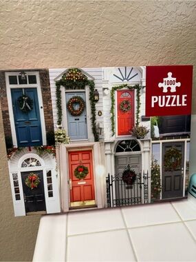 Holiday Doors 1000-Piece Jigsaw Puzzle